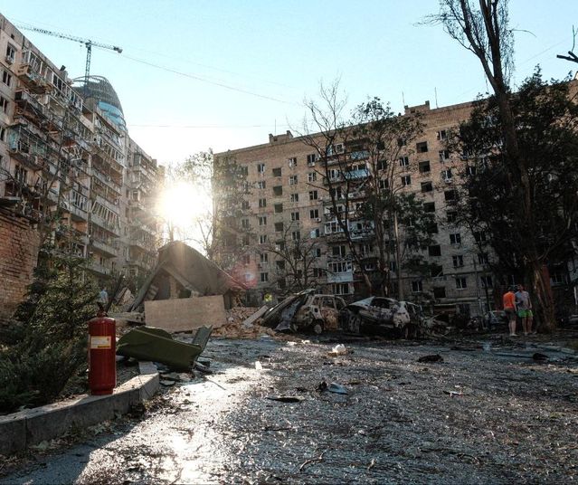 Rusya’nın Kiev Saldırısında 10 Ölü, 56 Yaralı