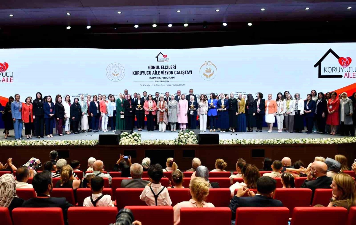 Samsun\'a koruyucu aile hizmet ödülü