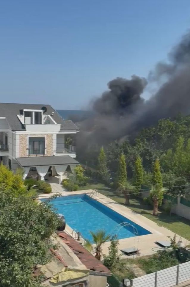 Silivri’de Villa Yangını