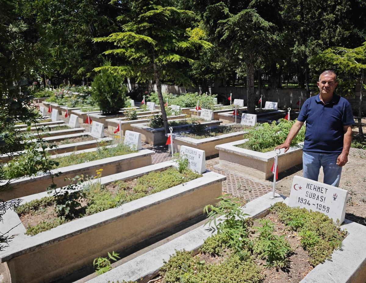 58 Yıl Sonra Şehit Mezarı Bulundu
