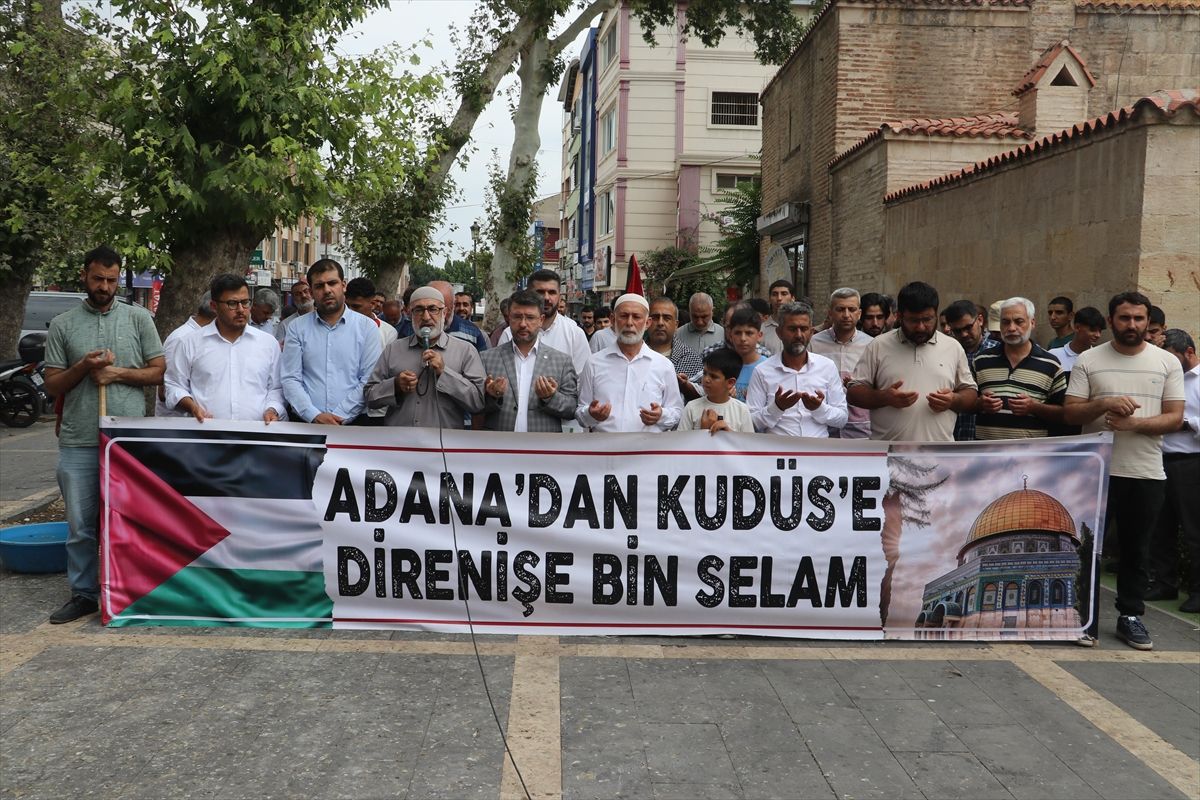 Adana\'da Gazze İşgali Protesto Edildi