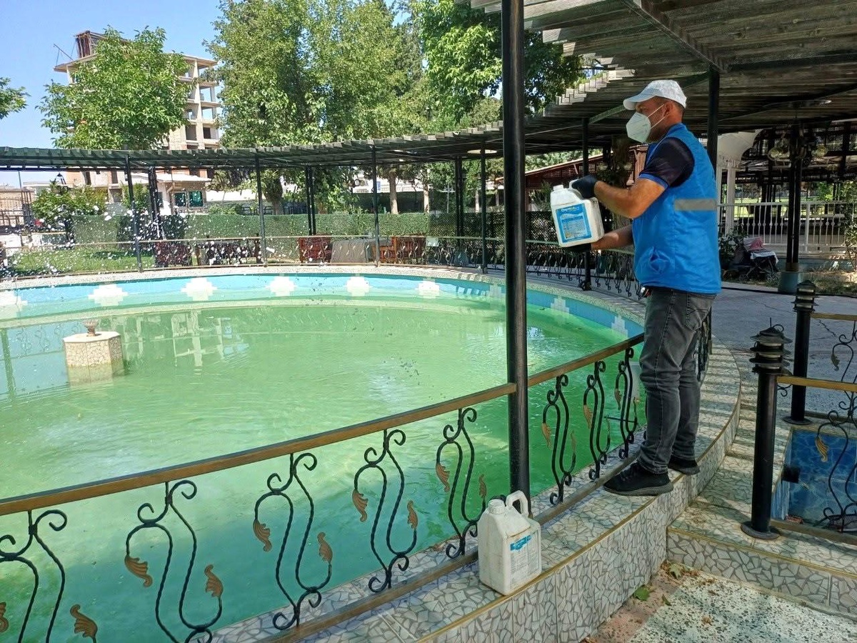 Adıyaman Belediyesi\'nden üvez ve sivrisineğe karşı kesintisiz mücadele