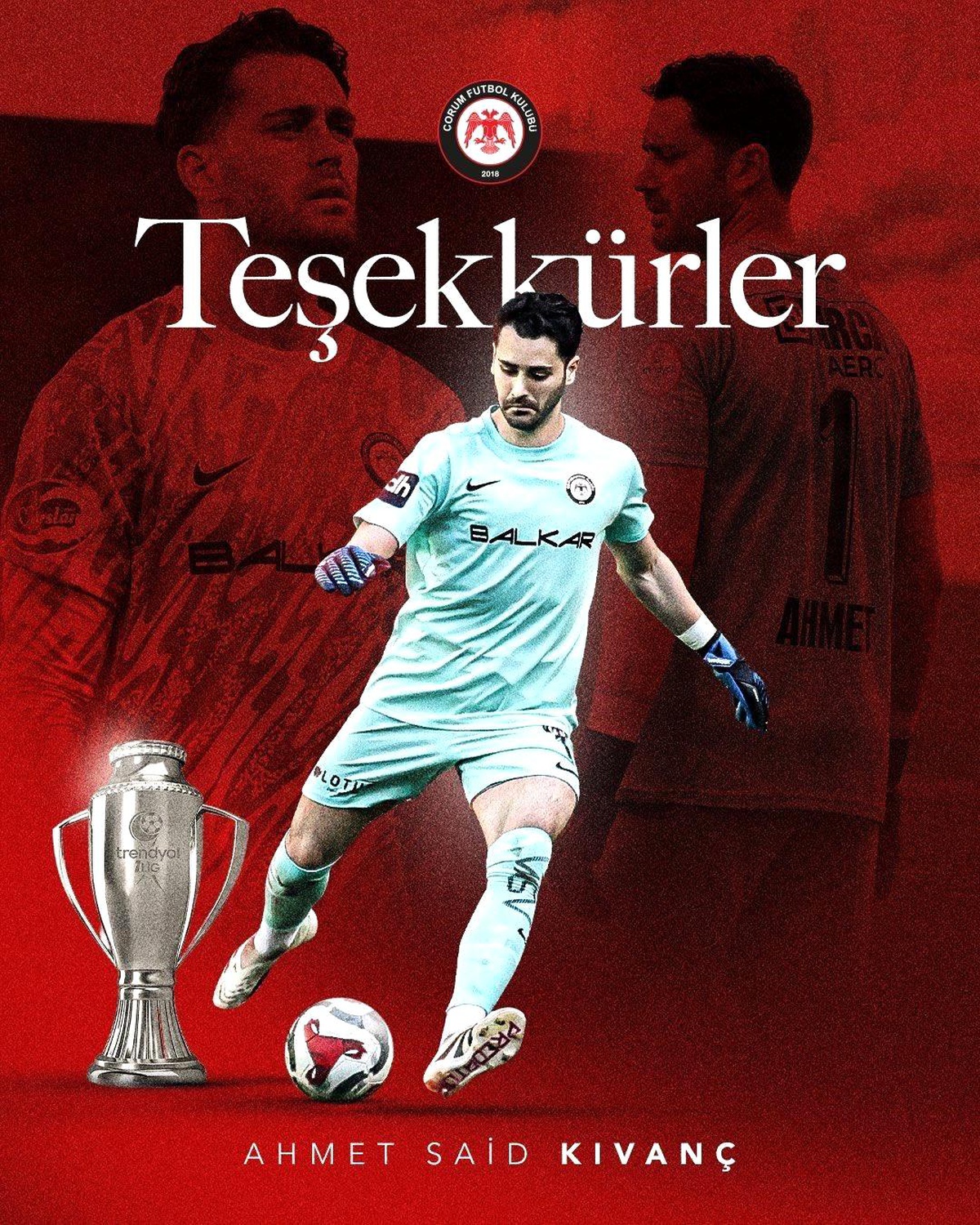 Çorum FK, Ahmet Said Kıvanç ile sözleşmeyi feshetti