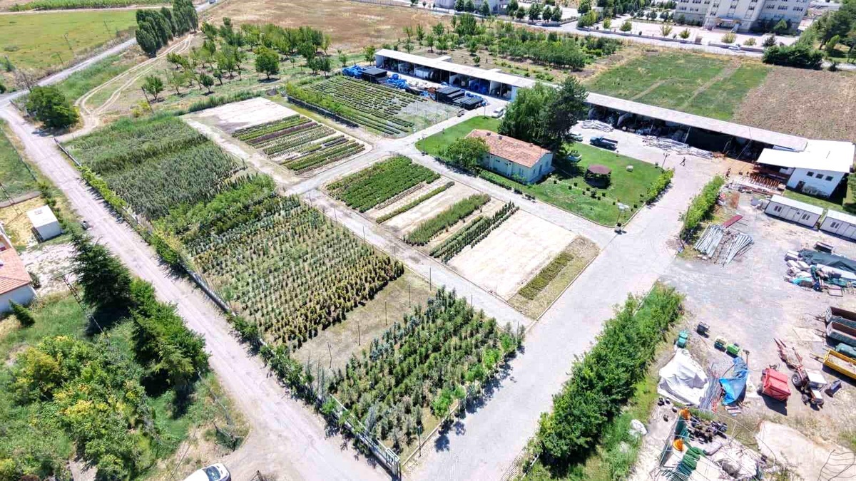 Battalgazi Belediyesi parklarda kendi üretimini kullanıyor
