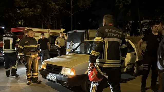 Burdur’da Genç Araçta Hayatını Kaybetti