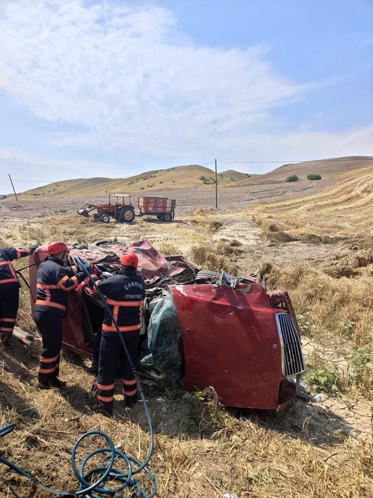 Çankırı\'da Trafik Kazası: 3 Ölü, 4 Yaralı