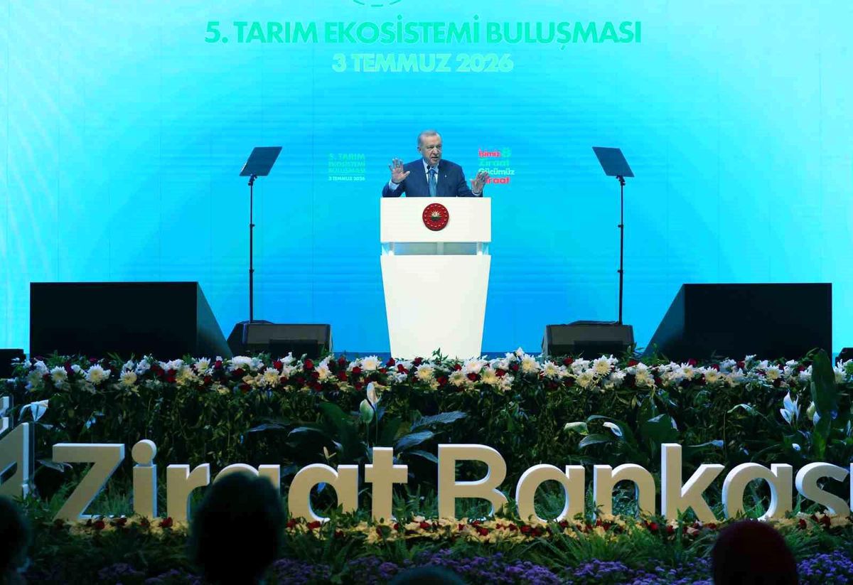 Cumhurbaşkanı Erdoğan\'dan muhalefete tepki: "Dünyada ve Türkiye\'de tarımın geldiği seviyeden haberleri yok"