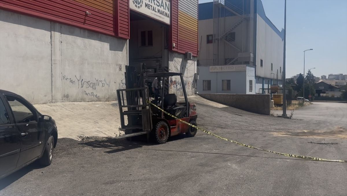 Gaziantep\'te forklift kazası: 19 yaşındaki genç hayatını kaybetti