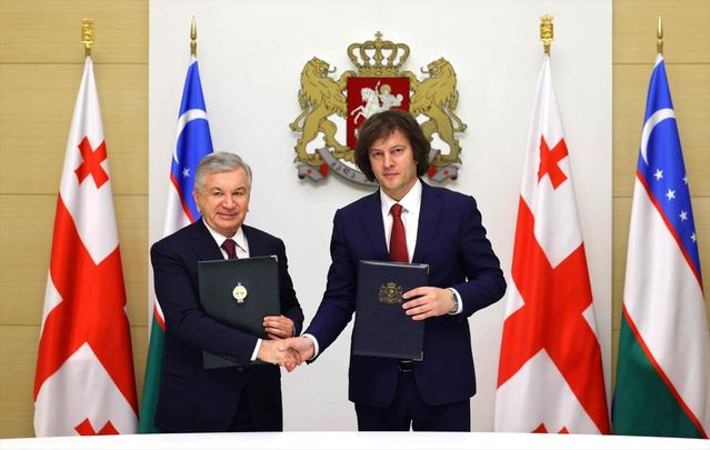 Gürcistan ve Özbekistan Stratejik Ortaklık Kurdu