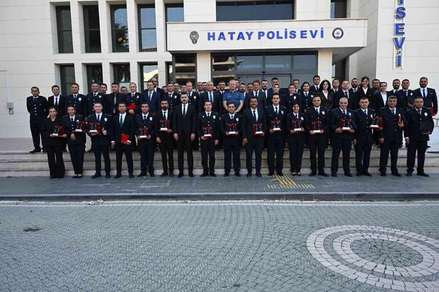Hatay’da Rütbe Takdim Töreni