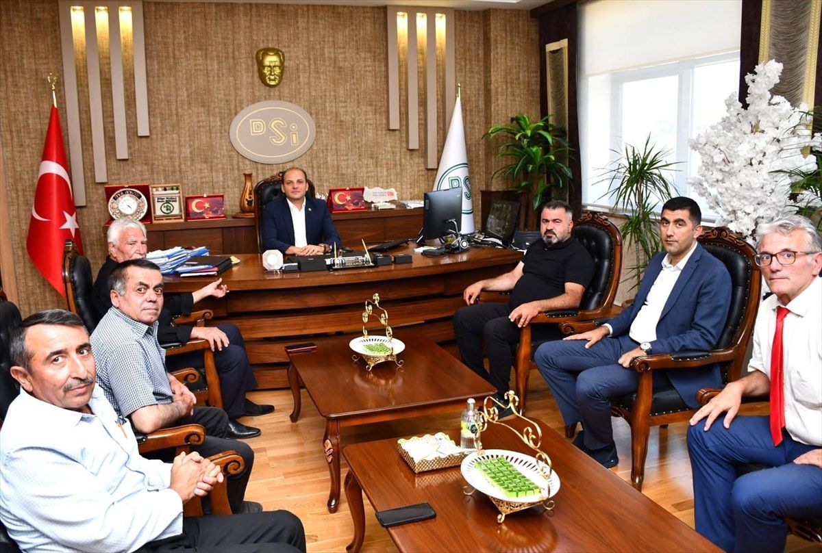 Hekimhan\'dan DSİ Ziyareti