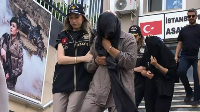 İstanbul'da güpegündüz ev soyan 3 kadın yakalandı; 238 suç kaydı çıktı