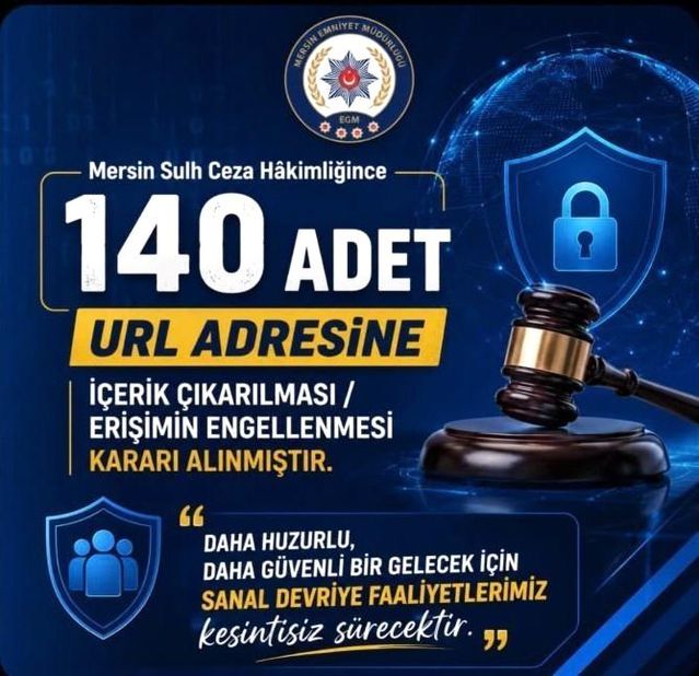 Mersin’de Müstehcen İçeriklere Operasyon