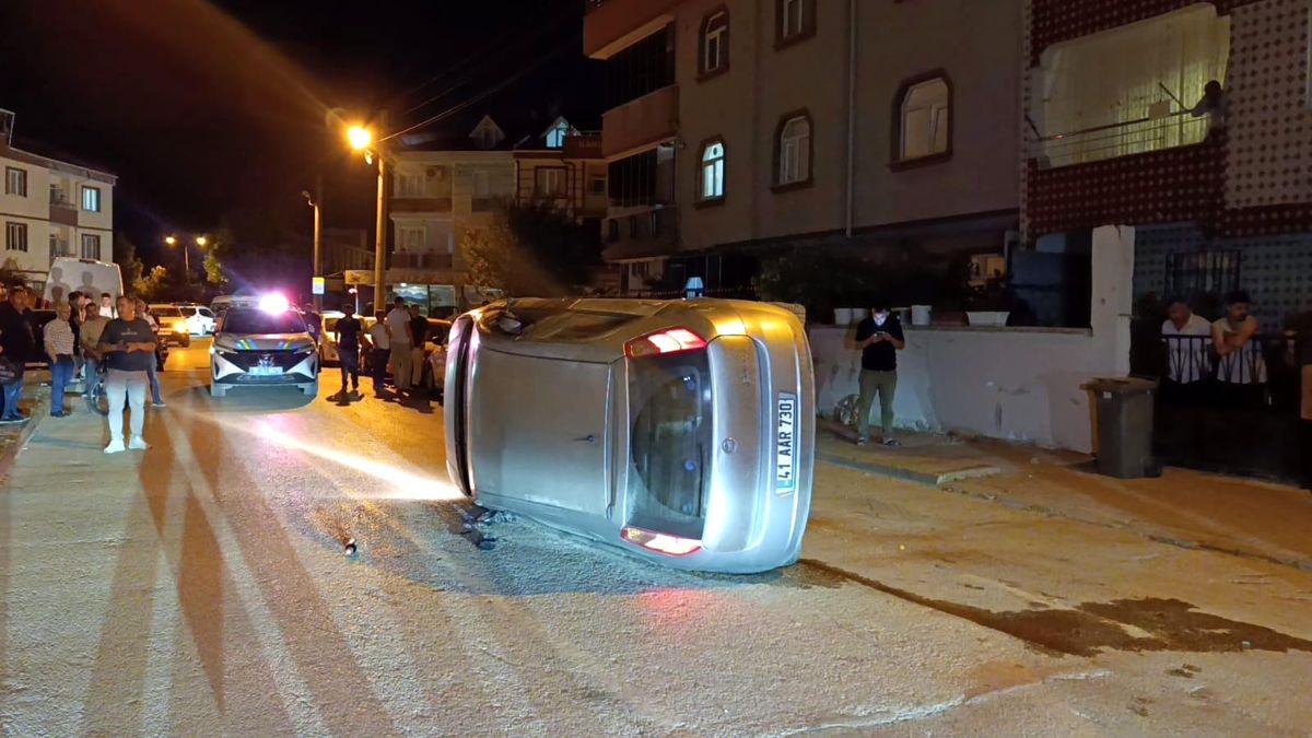 İnegöl\'de Trafik Kazası: Sürücü Kaçtı