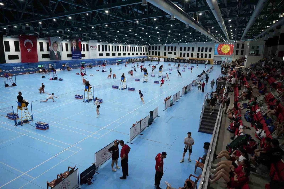 Badminton Süper Lig Samsun\'da Başladı