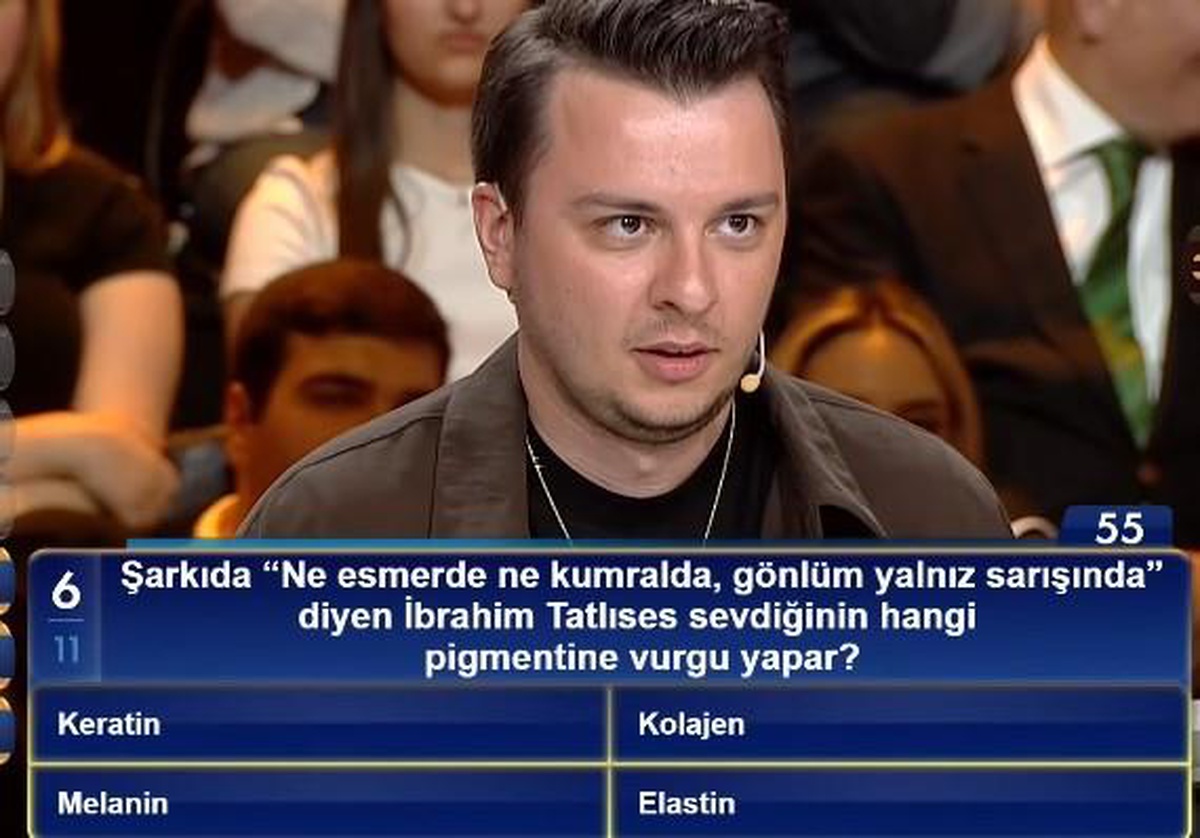 Şarkıda "Ne esmerde ne kumralda, gönlüm yalnız sarışında" diyen İbrahim Tatlıses sevdiğinin hangi pigmentine vurgu yapar?