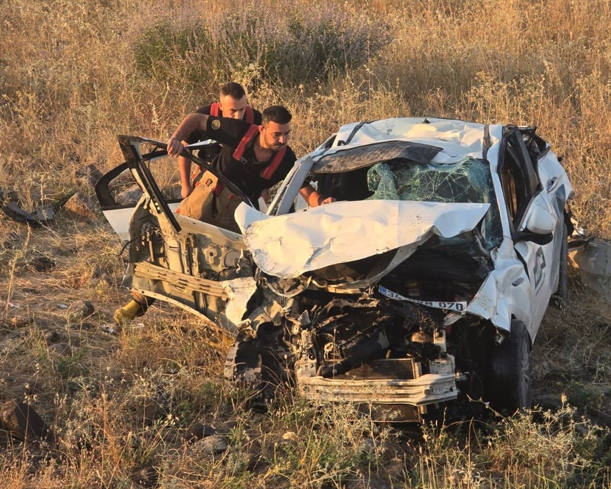 Cizre\'de Trafik Kazası: 1 Ölü, 2 Yaralı