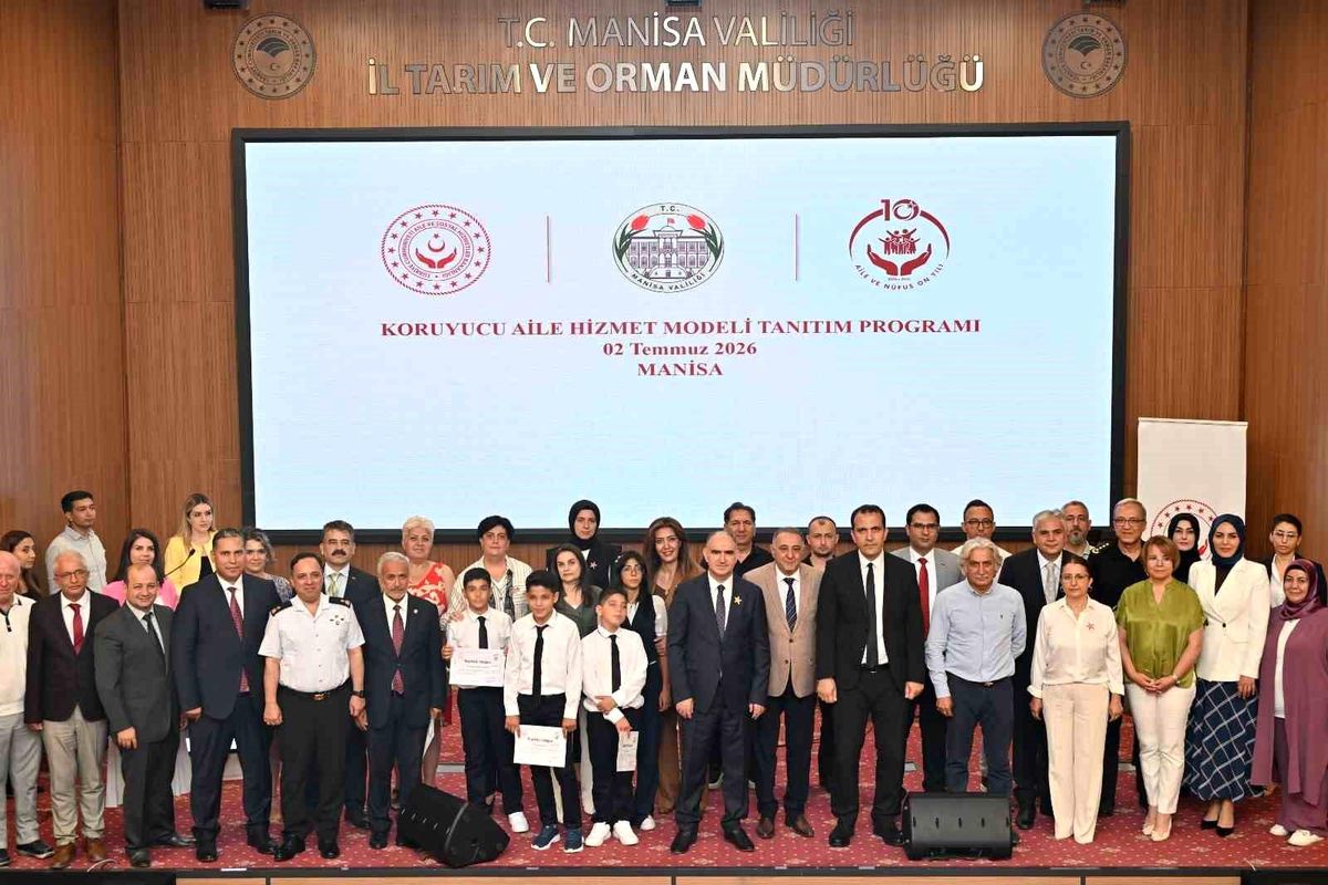 Manisa\'da Koruyucu Aile Günü Kutlandı