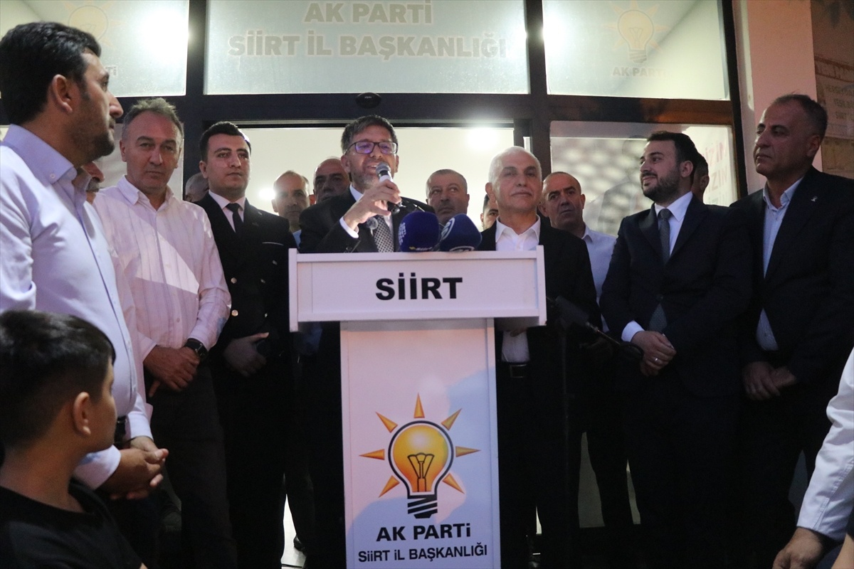 Abdulhekim Gider, AK Parti Siirt İl Başkanlığına getirildi
