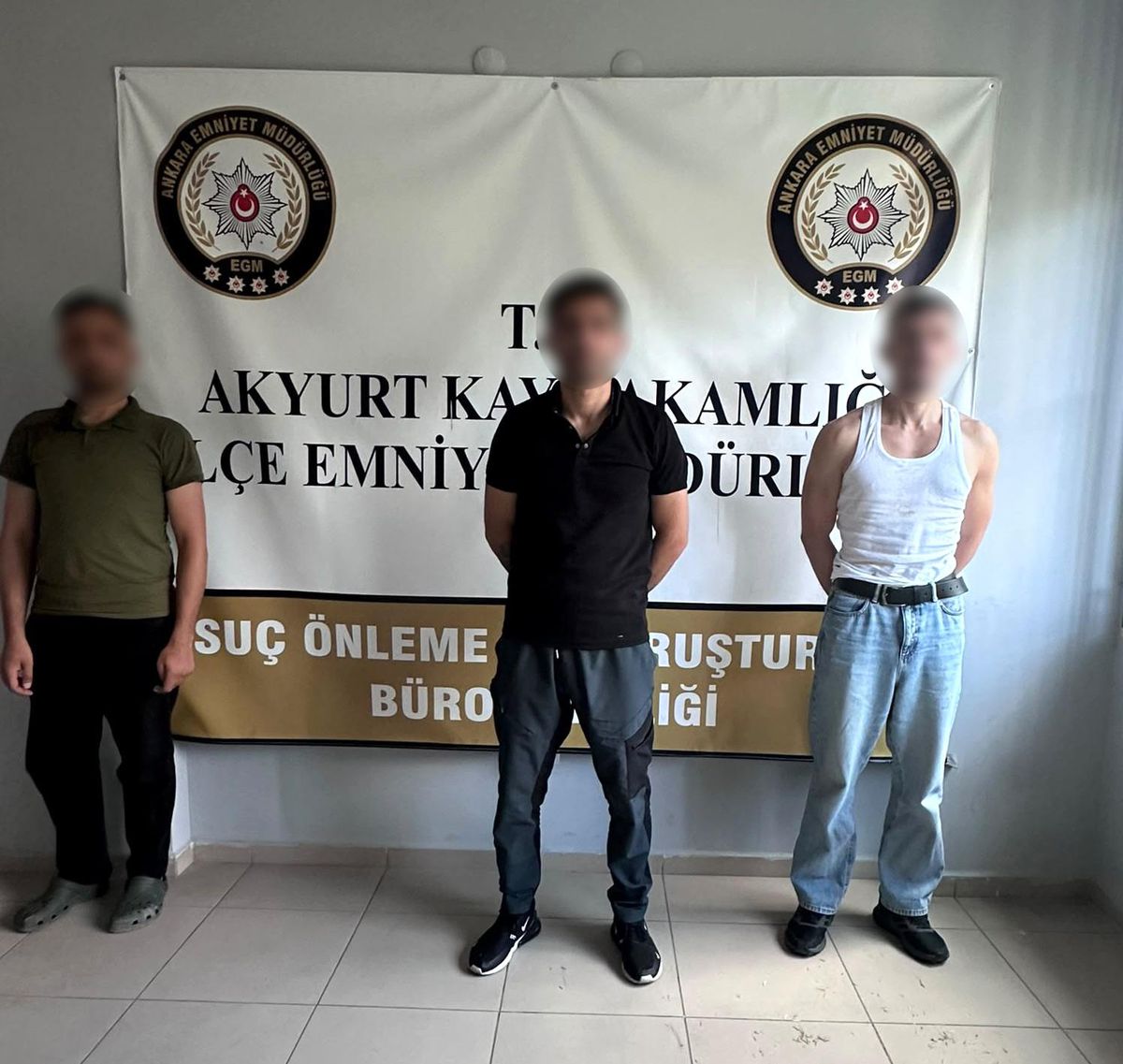Akyurt\'ta uyuşturucu operasyonu: 4 gözaltı