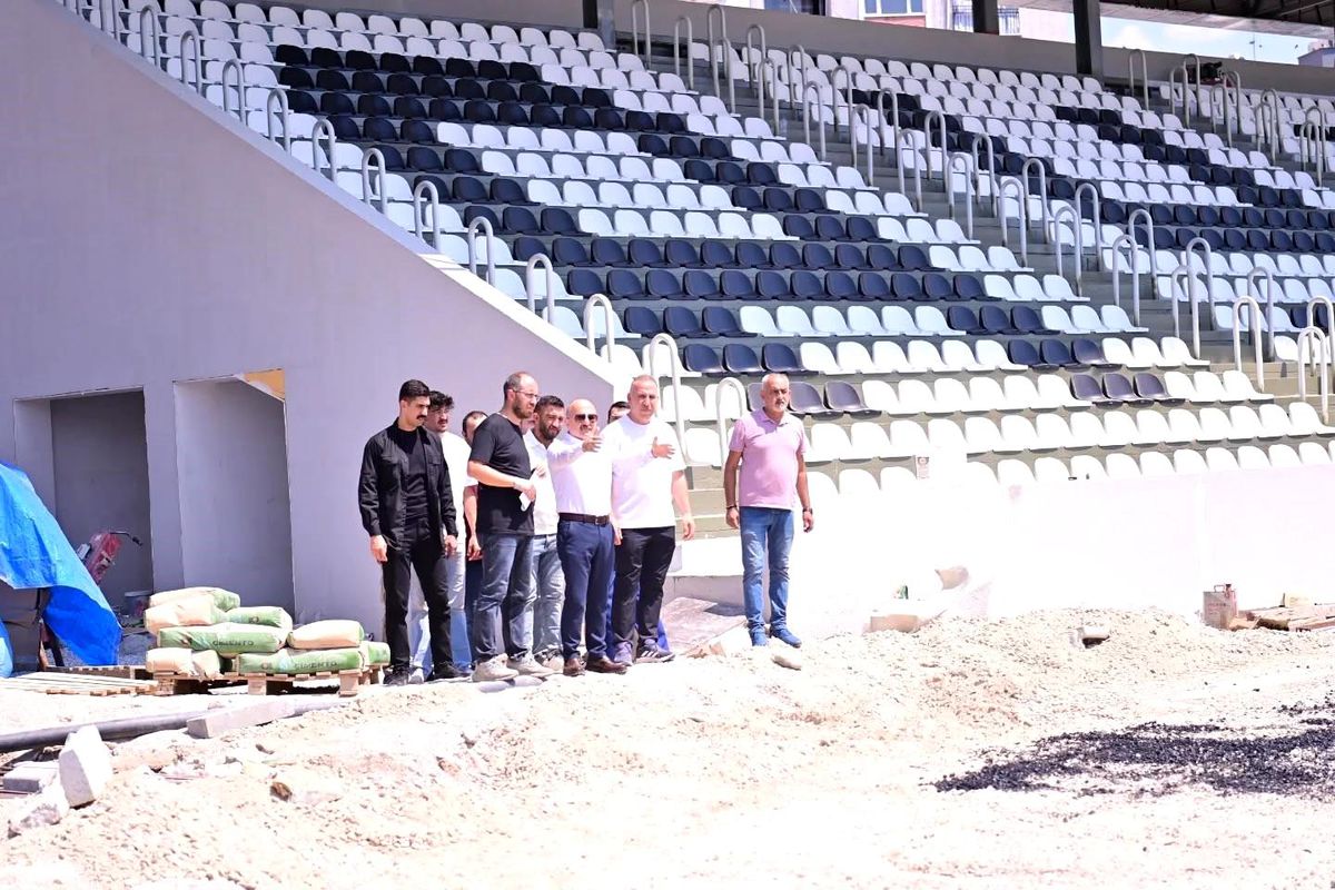 Aydın\'da Yeni Stadyum İnşaatı Devam Ediyor