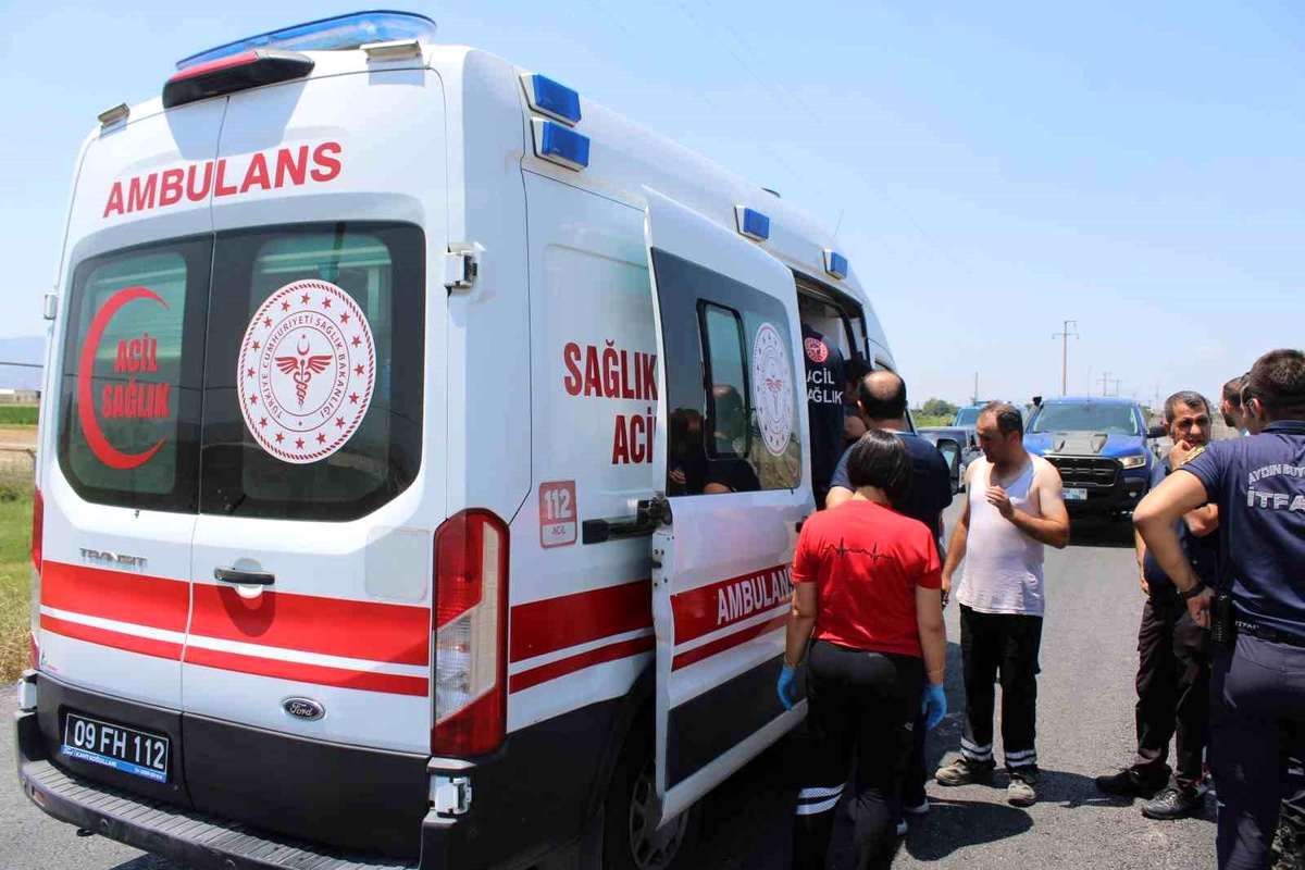Aydın\'ın pelerinsiz kahramanı, anne ve çocuklarını kurtardı