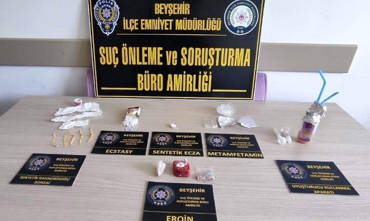 Konya\'da Uyuşturucu Operasyonu: 2 Tutuklama