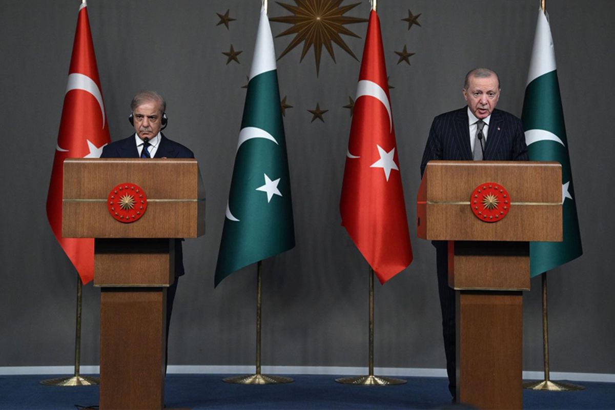 Cumhurbaşkanı Erdoğan, Pakistan Başbakanı Şerif kabul etti