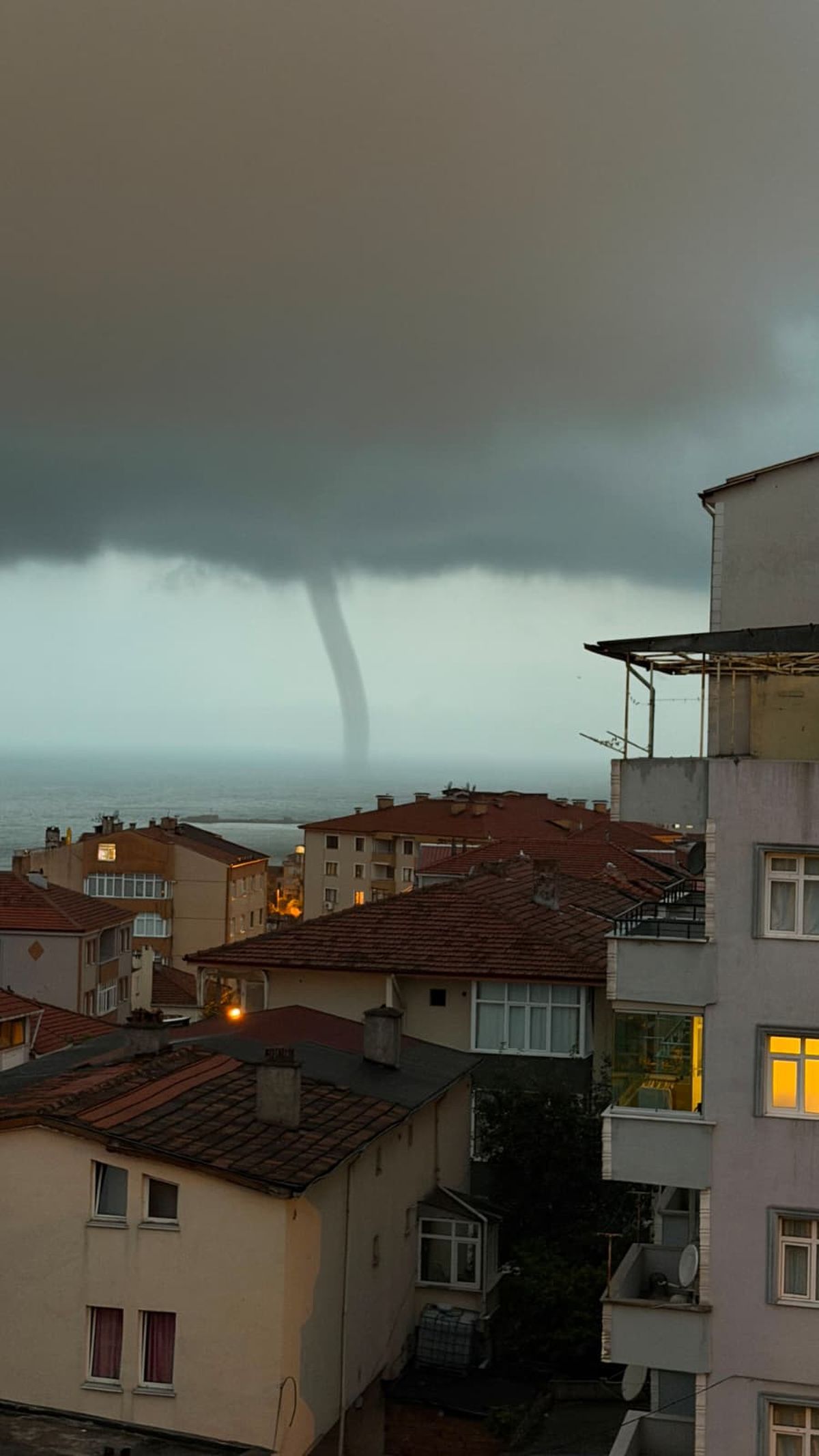 Ereğli\'de Hortum Oluştu