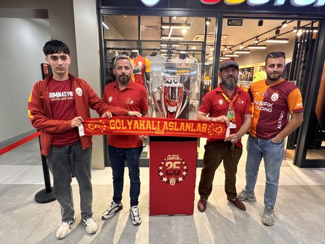 Galatasaray Kupası Düzce’de Sergilendi