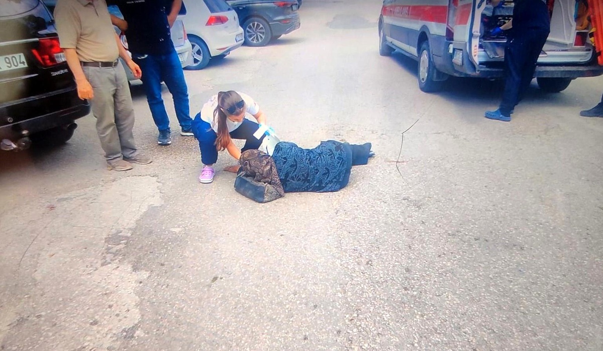 Edirne\'de engelli kadına otomobil çarptı