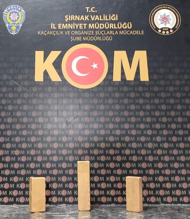 Şırnak’ta Kaçak Altın Operasyonu