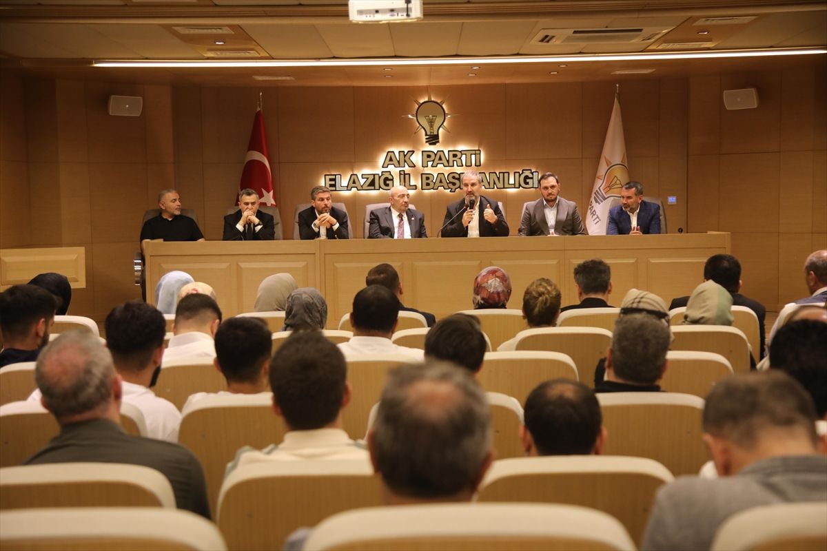 Mustafa Şen Elazığ\'da Partililerle Buluştu
