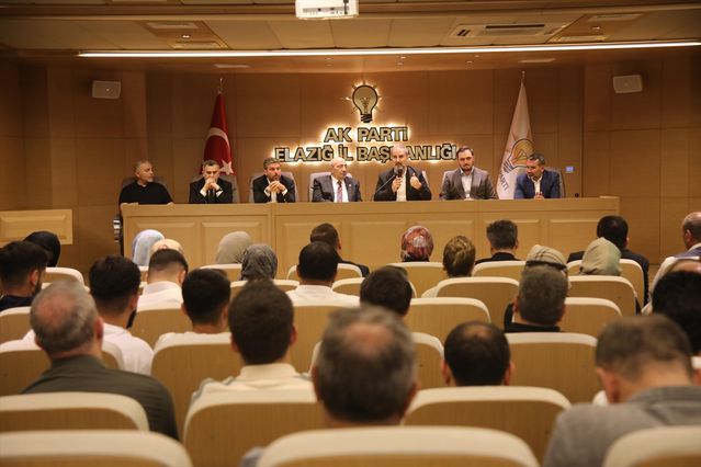 Mustafa Şen Elazığ’da Partililerle Buluştu