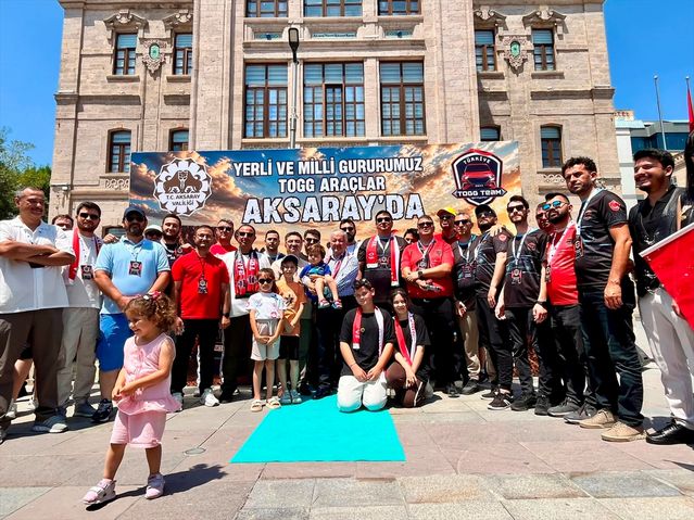 TOGG Team Aksaray Gezi Turu Başladı
