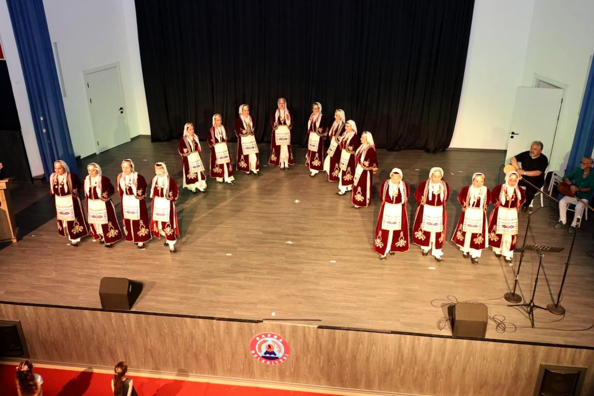 Bafra\'da Gürcü ve Kıbrıs Türk kültürü aynı sahnede buluştu