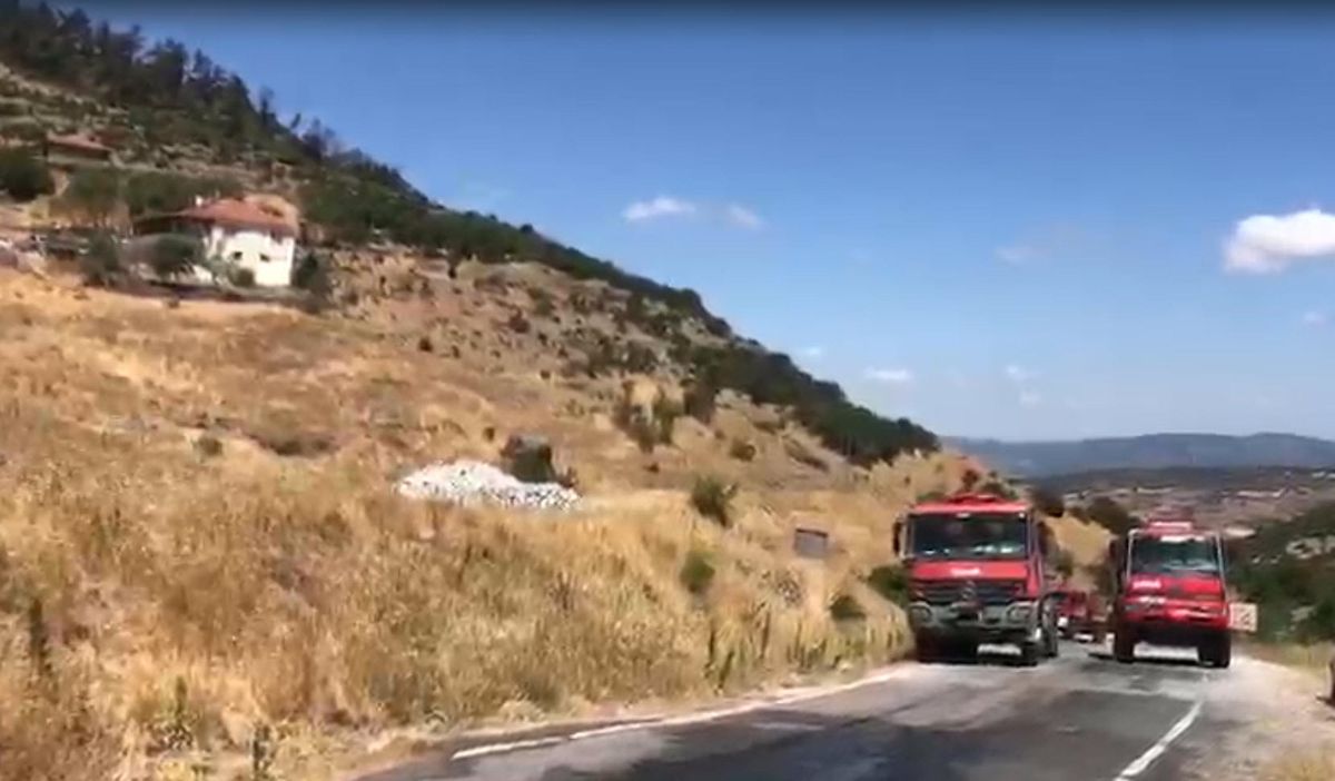 Kepsut\'ta Orman Yangını