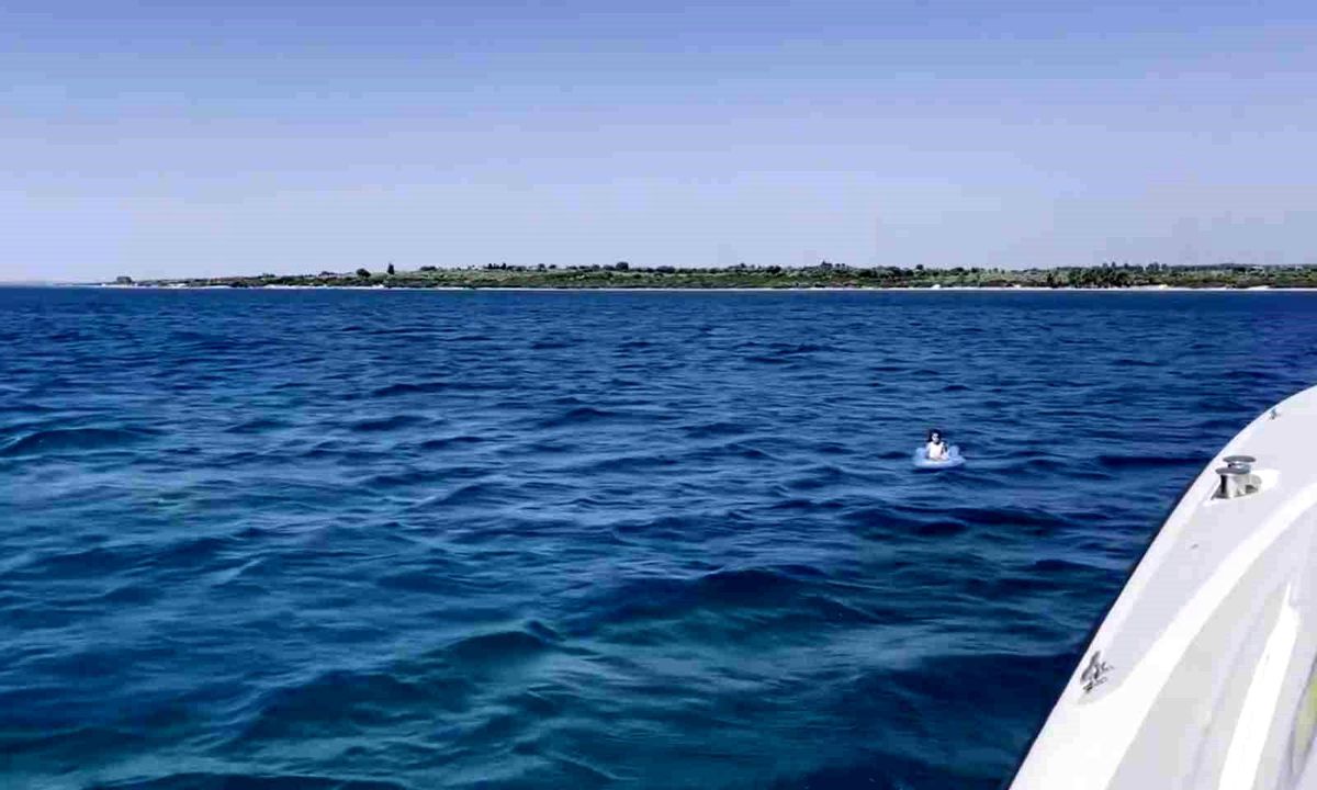 Didim\'de Çocuk Kurtarıldı