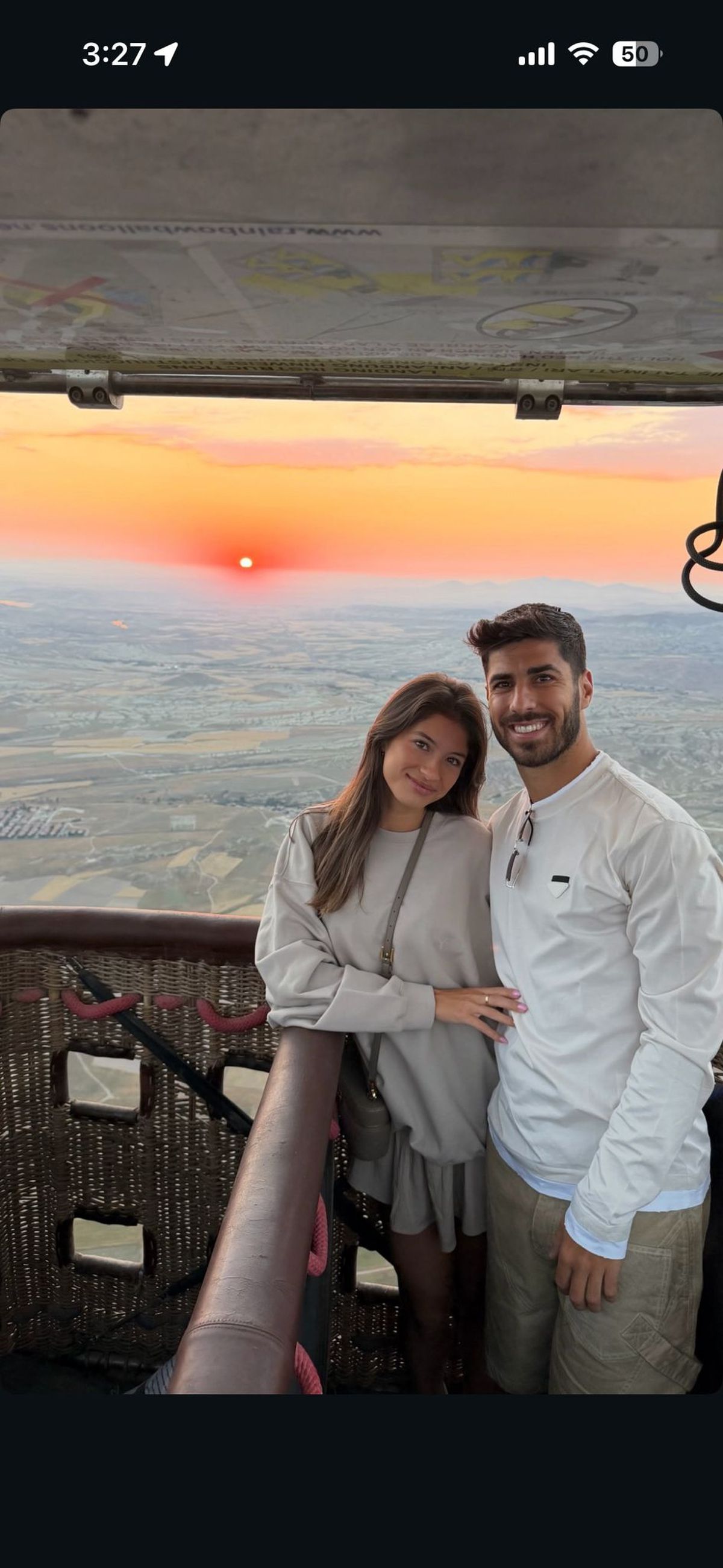 Asensio Kapadokya\'da Tatil Yapıyor
