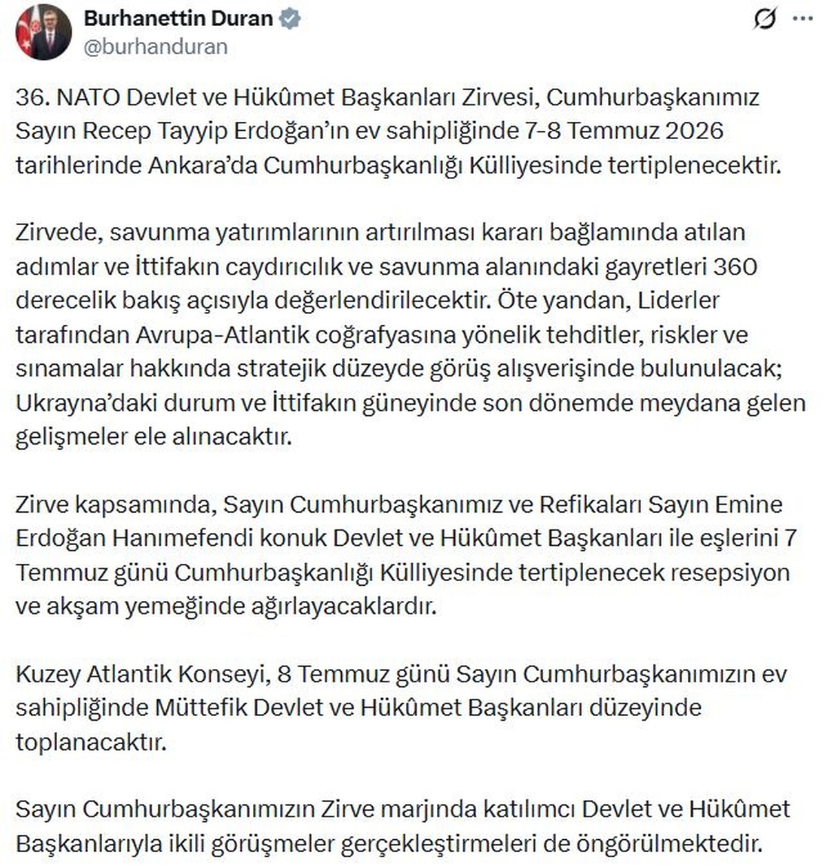 Ankara\'da NATO Zirvesi: Stratejik Görüşmeler ve Güvenlik Değerlendirmeleri