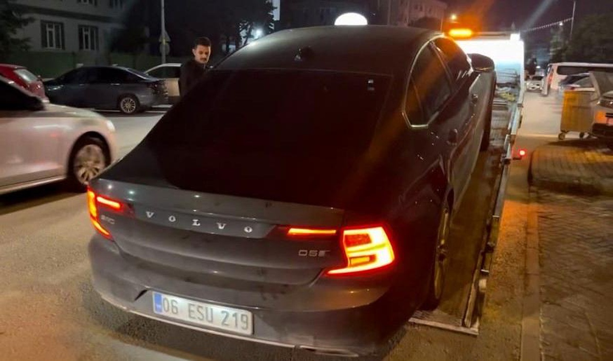 İnegöl\'de Çakarlı Araçla Kaçan Sürücüye 786 Bin TL Ceza