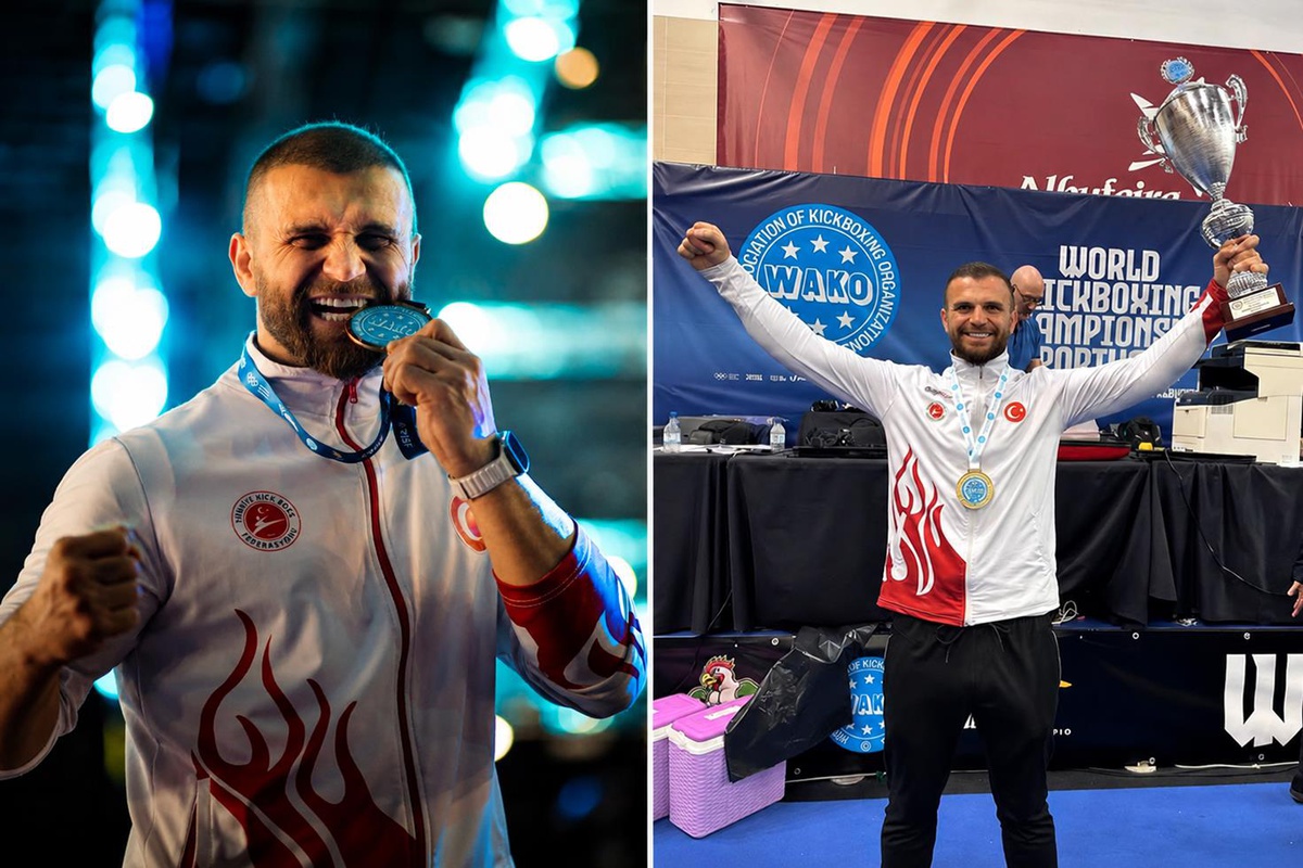 Ringe çıkmadan tarih yazdı: Milli sporcu Kadir Yıldırım maç yapmadan 32. kez şampiyon oldu