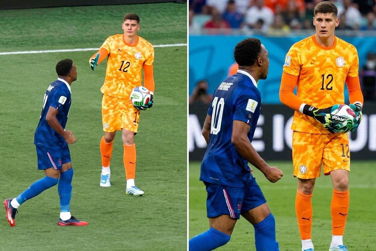 Mbappe\'nin Paraguay kalecisine yaptığı hareket ortalığı karıştırdı