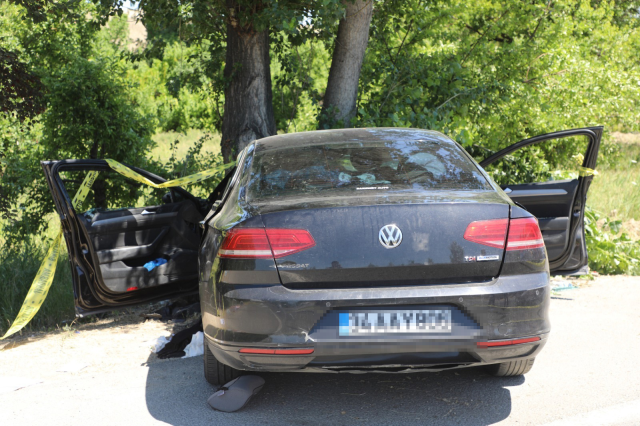 Otomobil ağaca çarptı! Karı koca hayatını kaybetti, 3'ü çocuk 4 kişi yaralandı