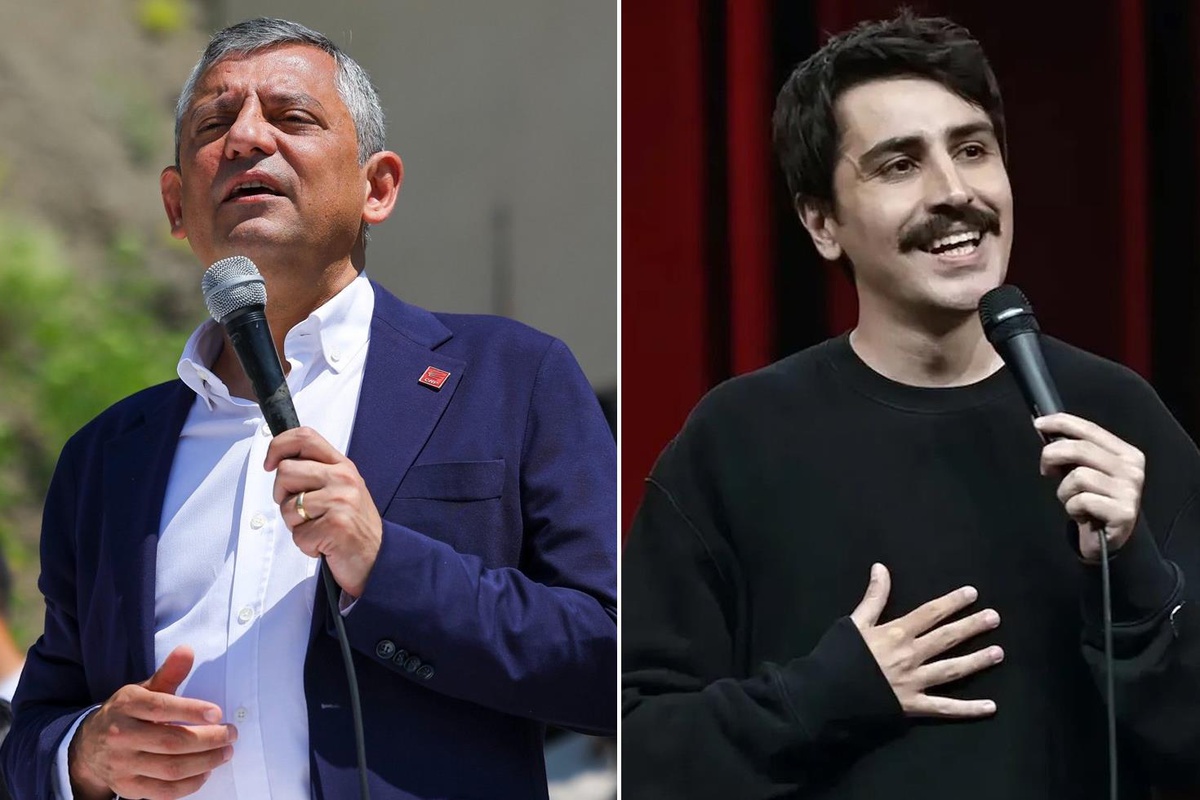 Özgür Özel, komedyen Deniz Göktaş\'ı cezaevinde ziyaret etti