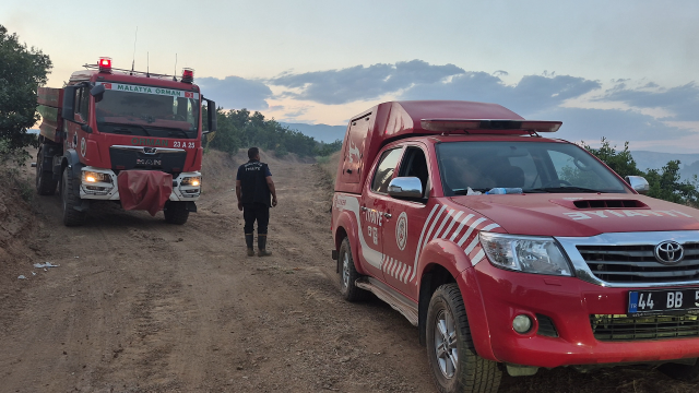 Malatya'da Orman Yangınına Müdahale