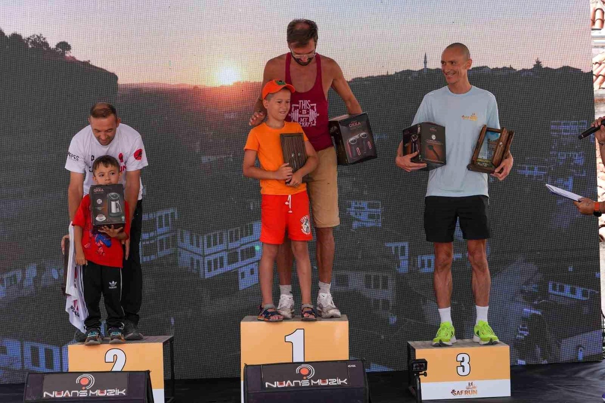Safranbolu Ultra Trail\'de ödüller sahiplerini buldu