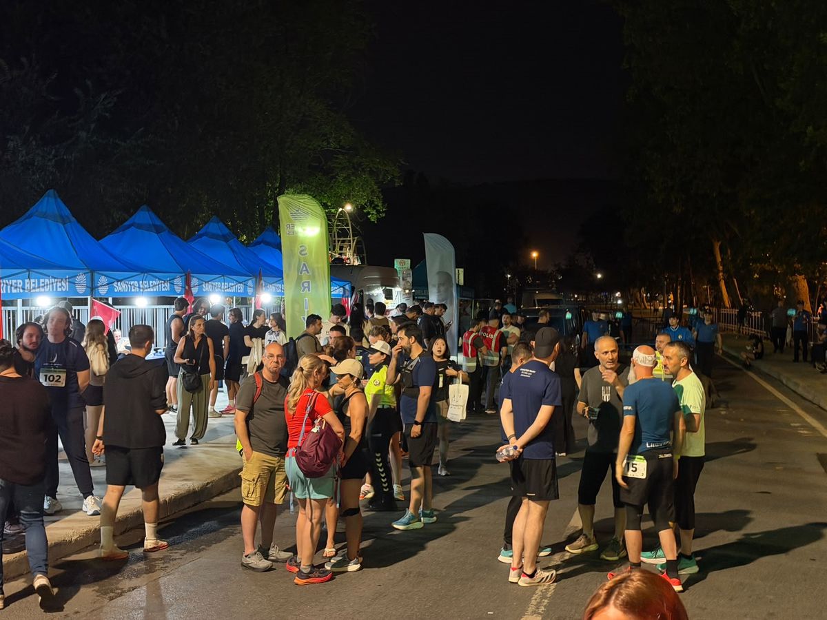 İstanbul\'da İlk Gece Maratonu Gerçekleşti