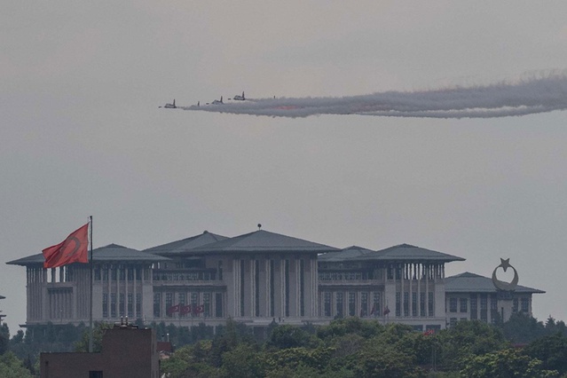 NATO Zirvesi öncesi Beştepe semalarında nefes kesen anlar