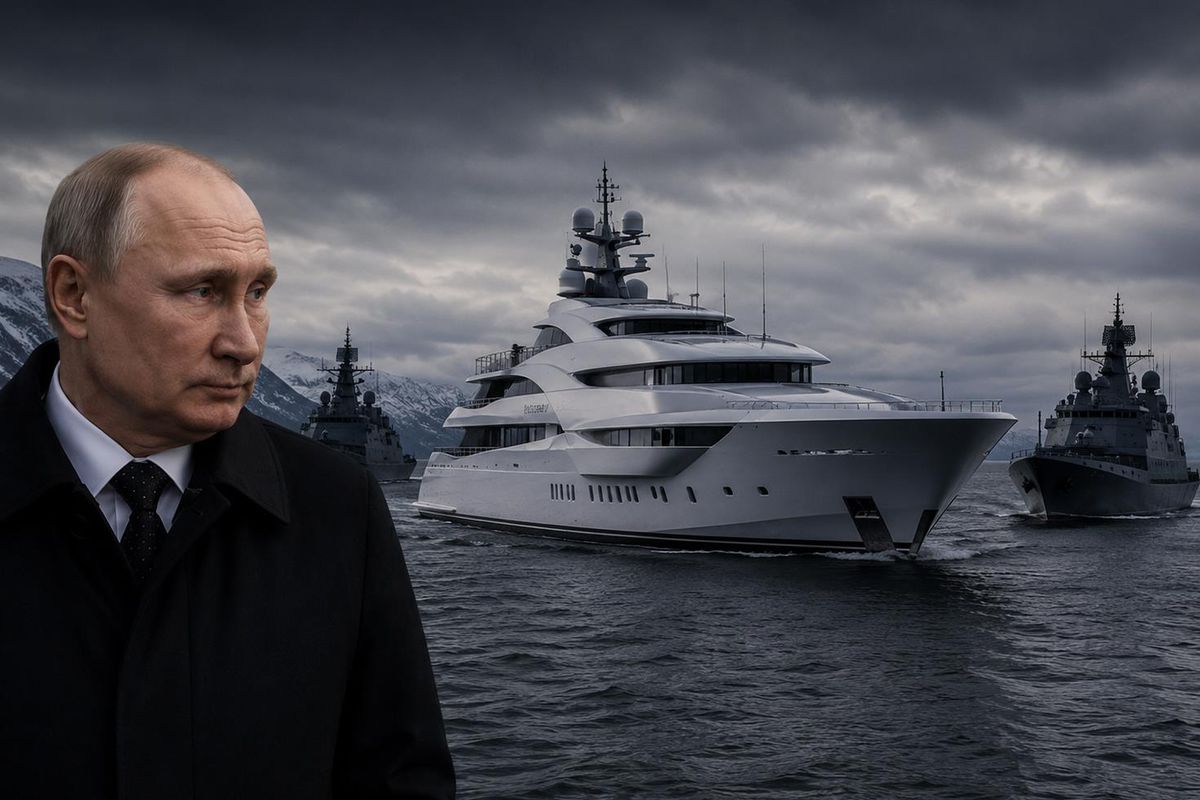 Ukrayna\'nın dron Putin\'i harekete geçirdi, lüks yatını güvenlikli limana kaçırıyor